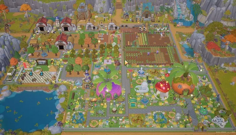 coral island farm layout