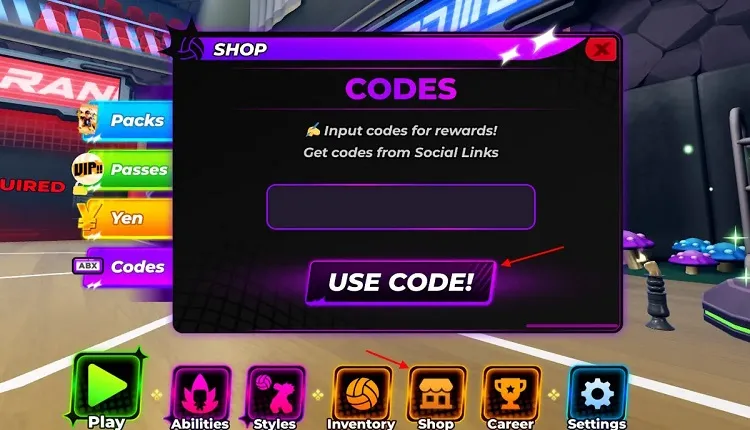 volleyball legends codes